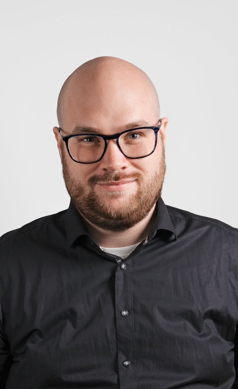 Portr&auml;tfoto von David Denne.